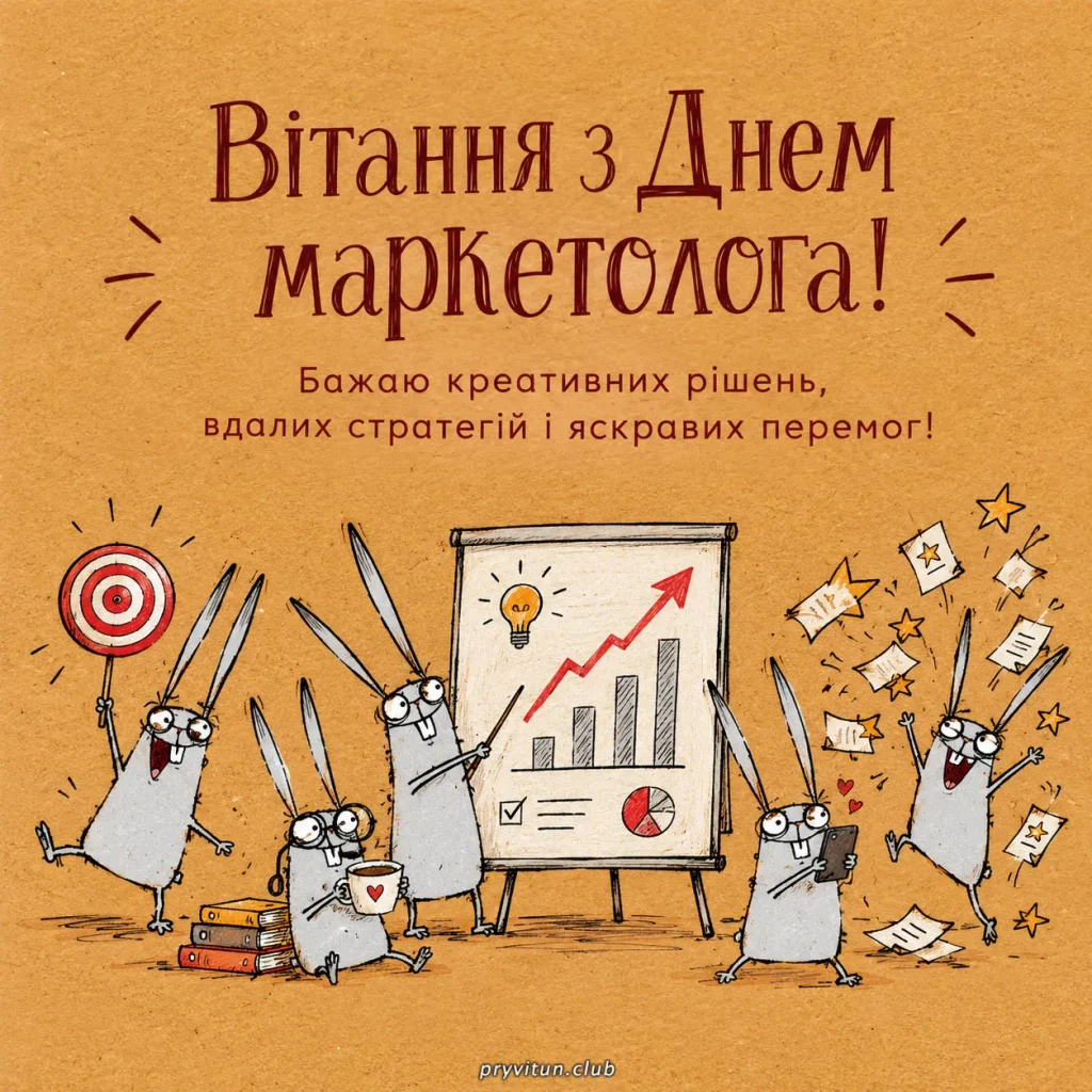 Бажаю високих конверсій і вдячних клієнтів