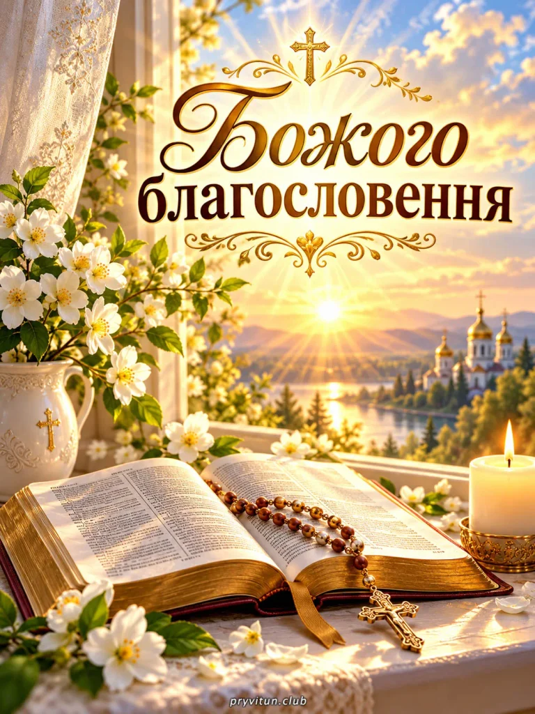Благословенного ранку під покровом Всевишнього