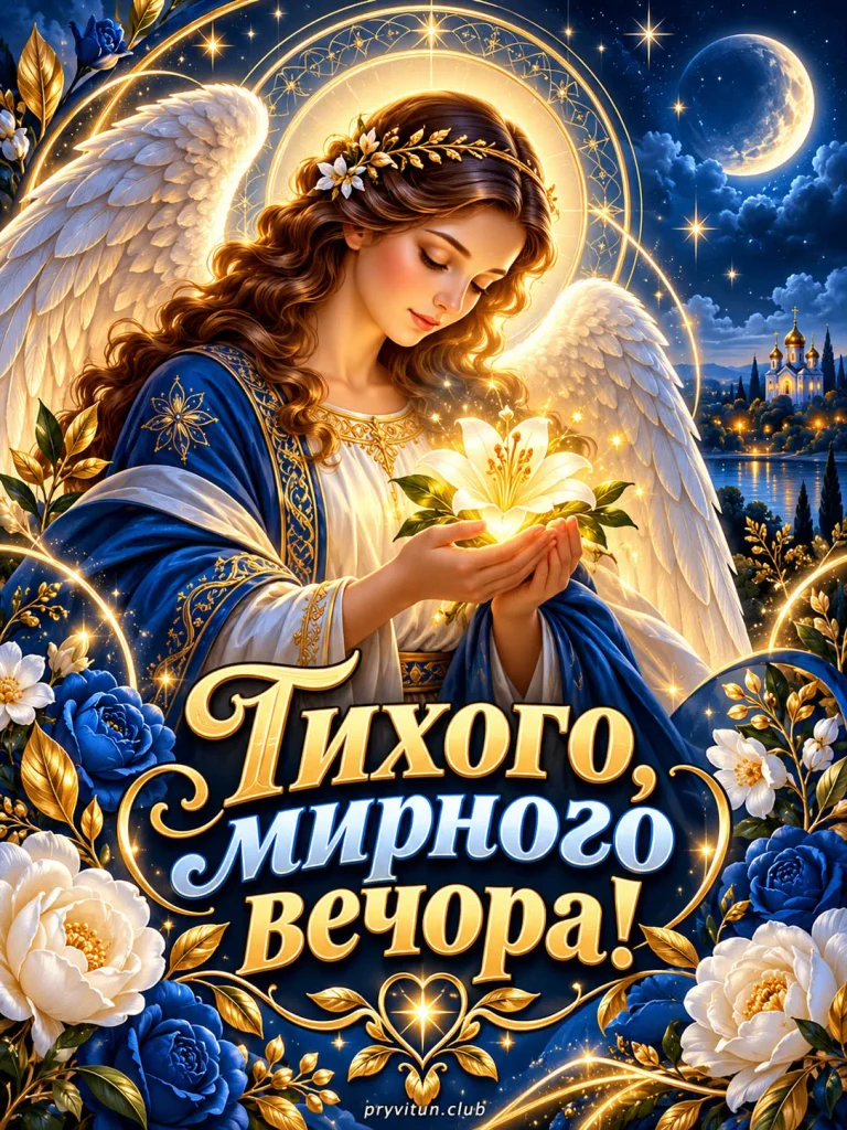 Благословенного вечора та мирного неба