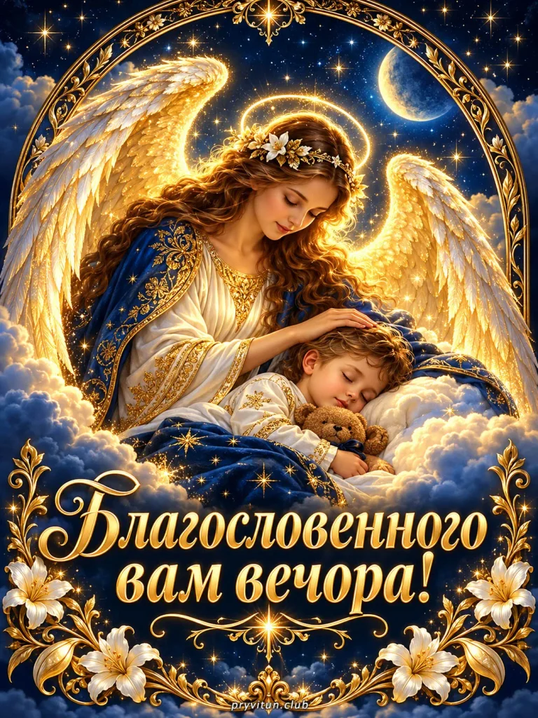 Благословенного вечора в теплі та затишку