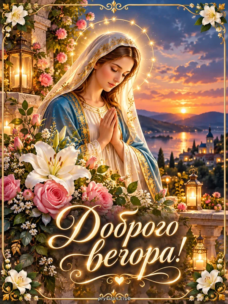 Благословенного вечора вашій родині