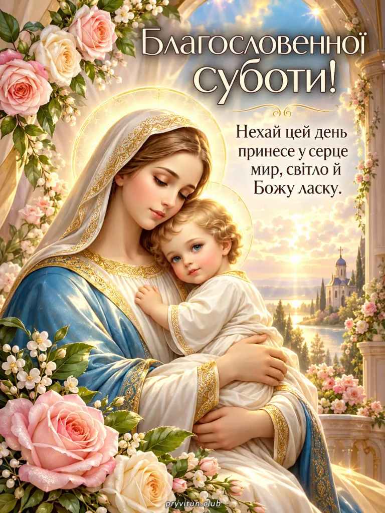 Благословенної суботи та добрих новин