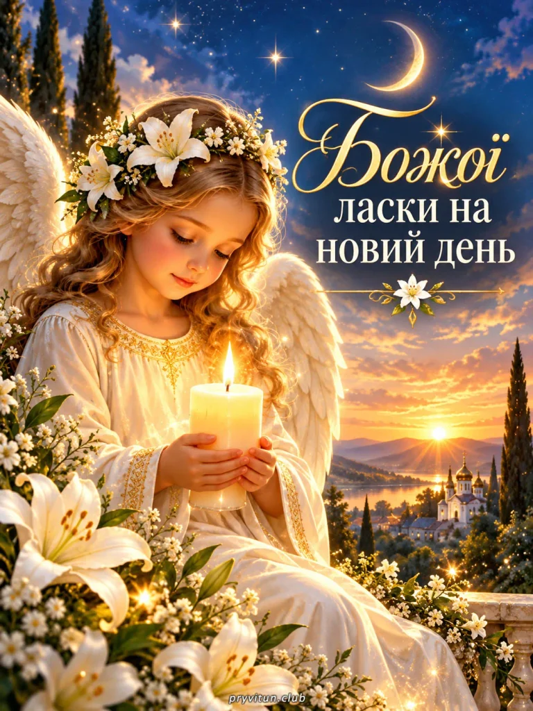 Божої ласки на всі сьогоднішні починання