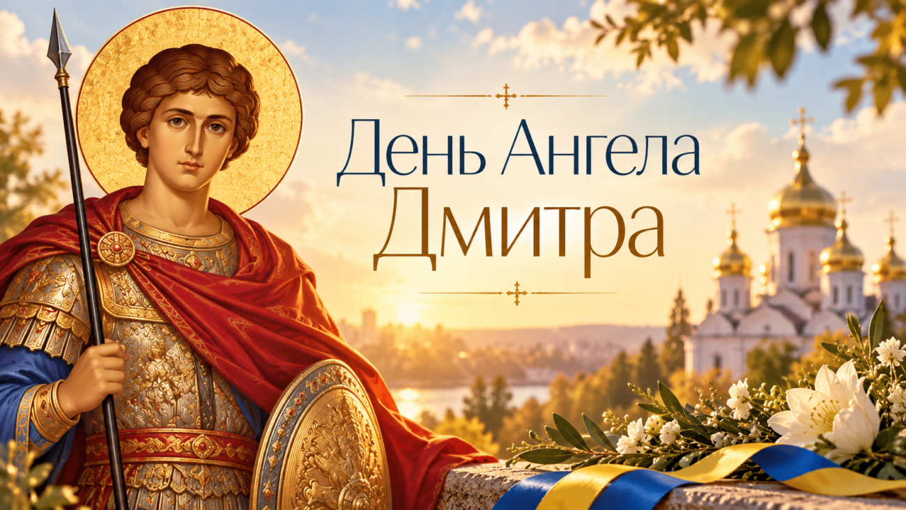 День Ангела Дмитра вітальні картинки на Дмитрів день