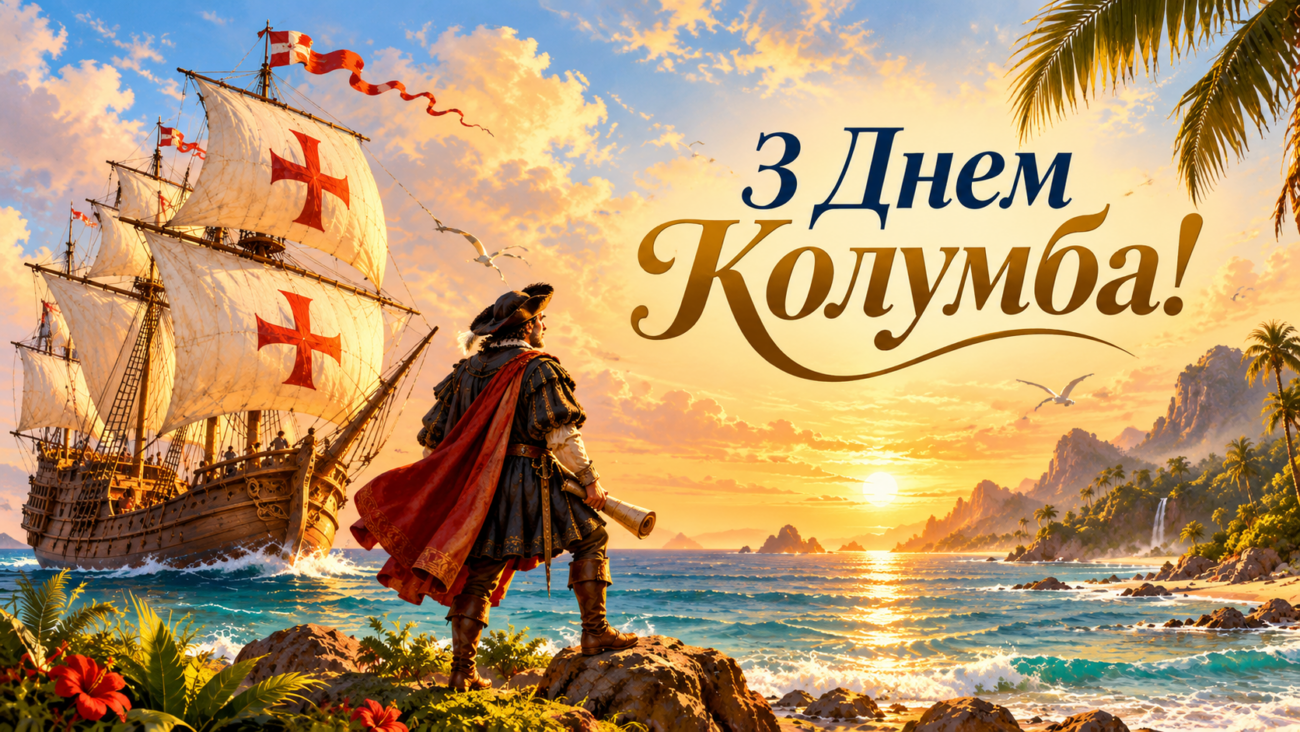 День Колумба 12 жовтня історія свята, картинки та цікаві факти