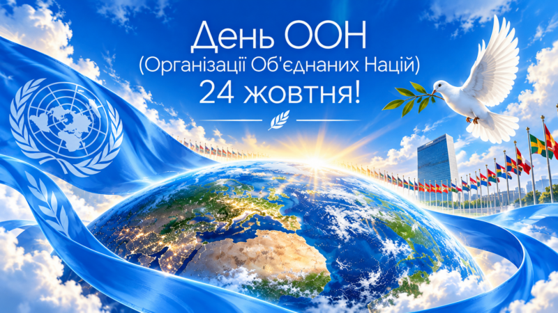 День ООН (Організації Об’єднаних Націй) 24 жовтня: історія, картинки та привітання