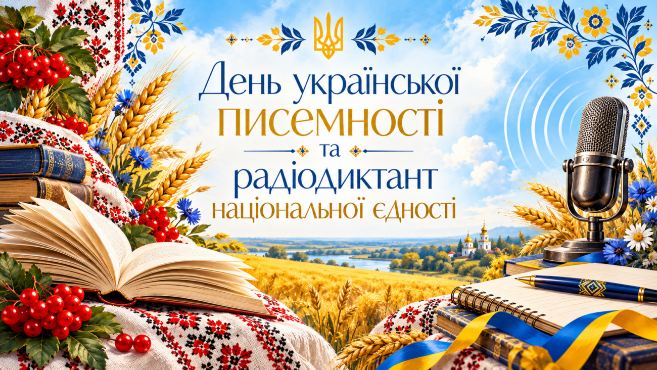 День української писемності та радіодиктант національної єдності