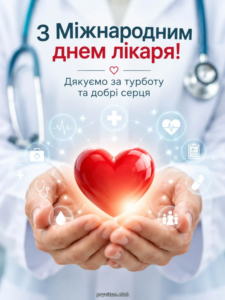 Дякуємо лікарям за турботу та допомогу