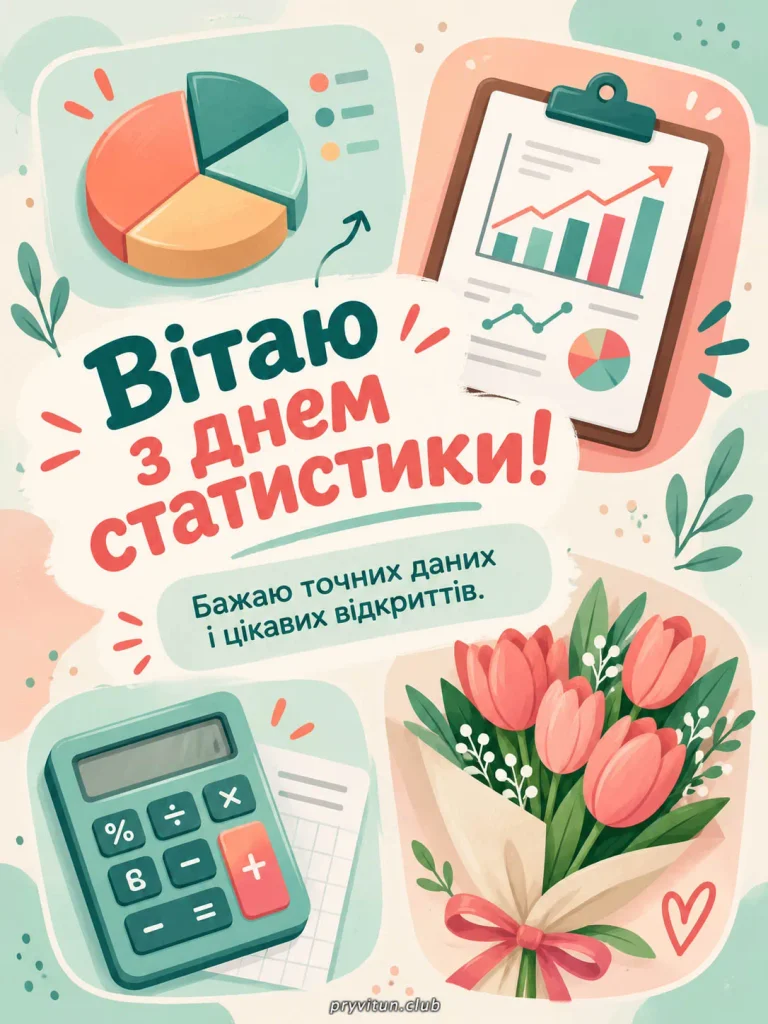 Дякуємо статистикам за важливу та відповідальну працю