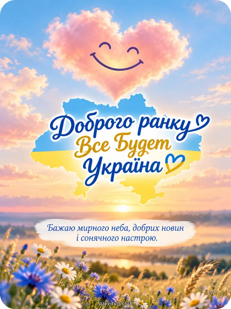 Доброго ранку, ми з України