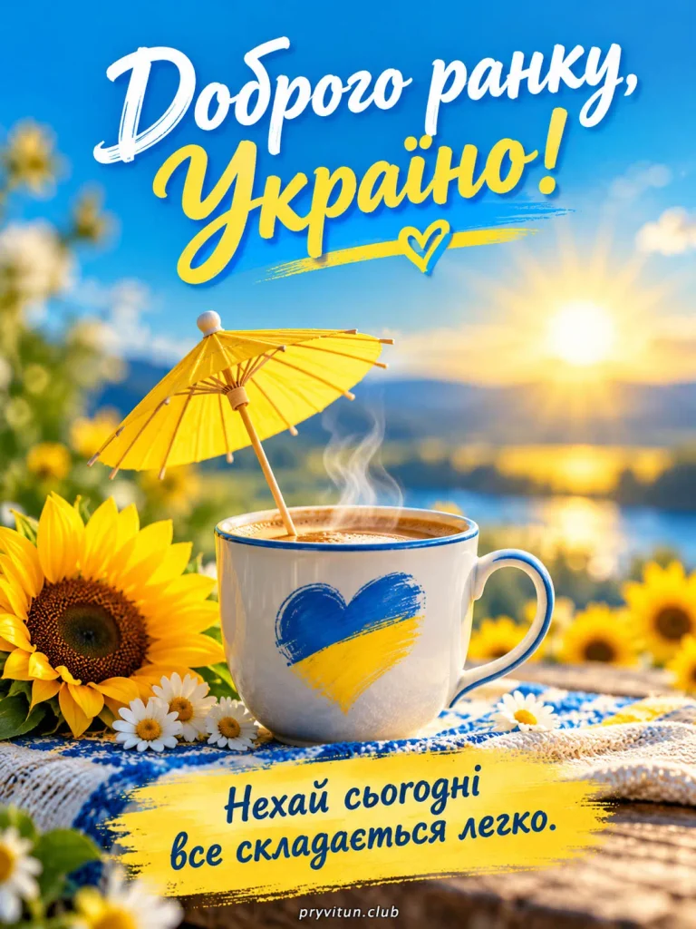 Доброго ранку під синьо жовтим прапором