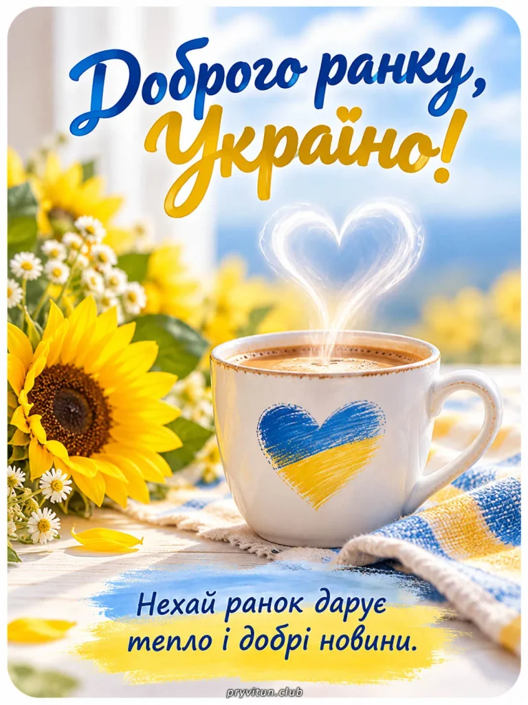 Доброго ранку та Божого захисту Україні