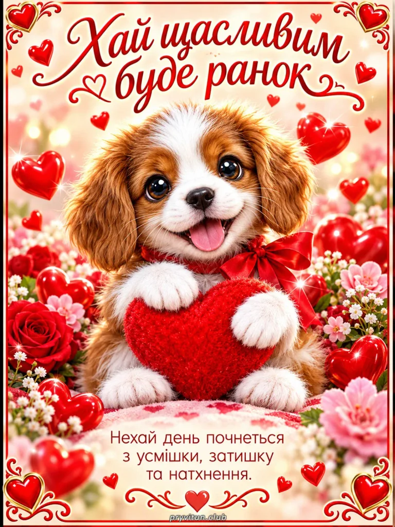 Доброго ранку та чудового дня