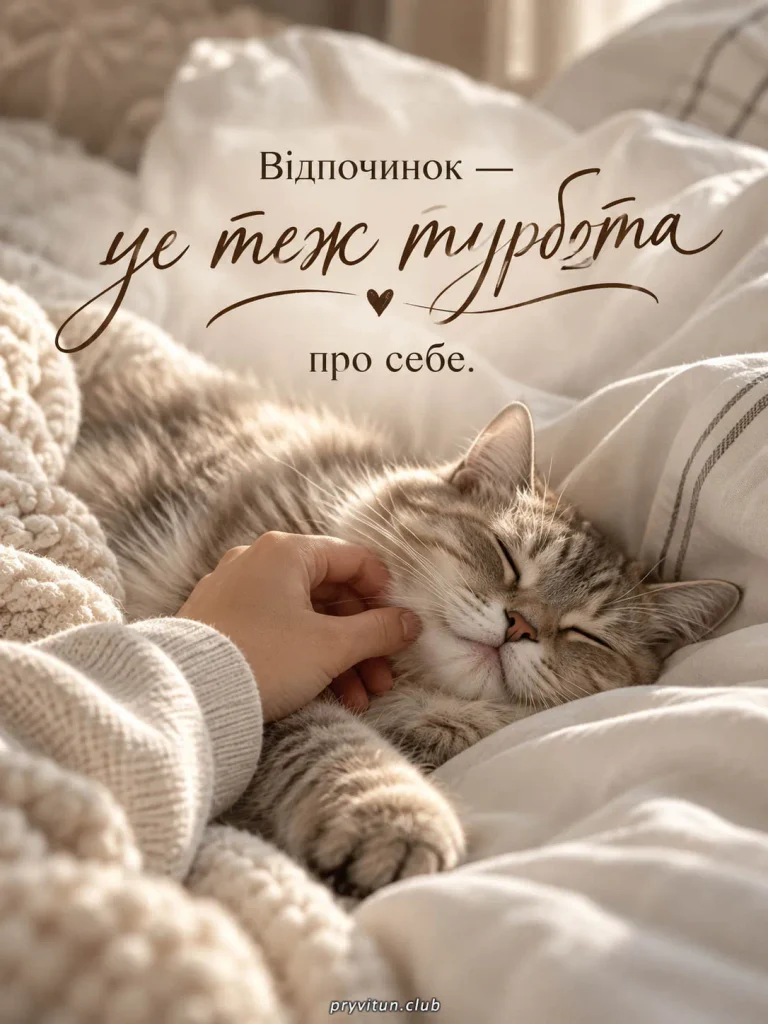 Доброго ранку та душевного тепла