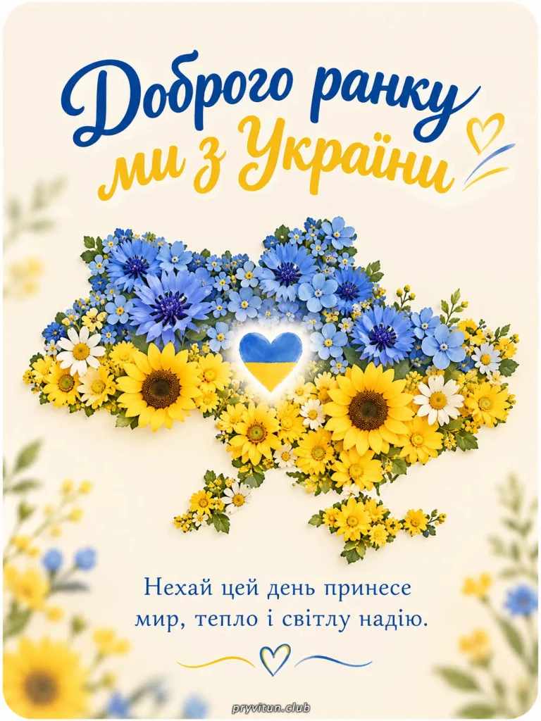 Доброго ранку, українська родино