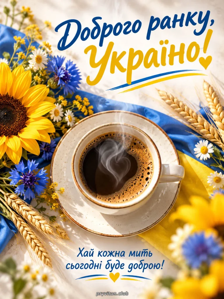 Доброго ранку всім українцям