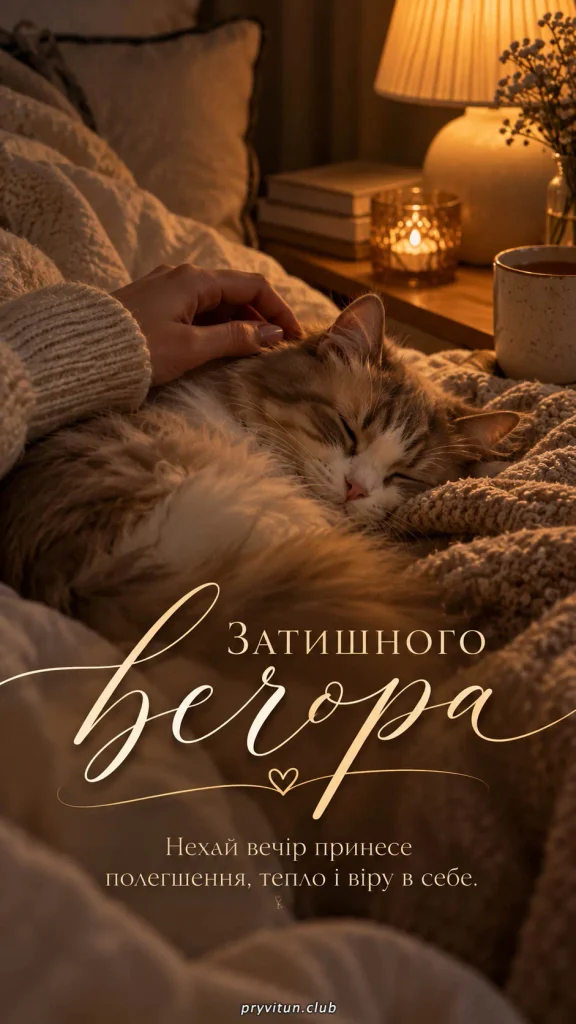 Доброго вечора, миру і спокою