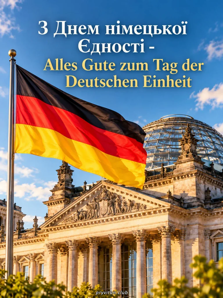 herzliche glückwünsche zum tag der deutschen einheit