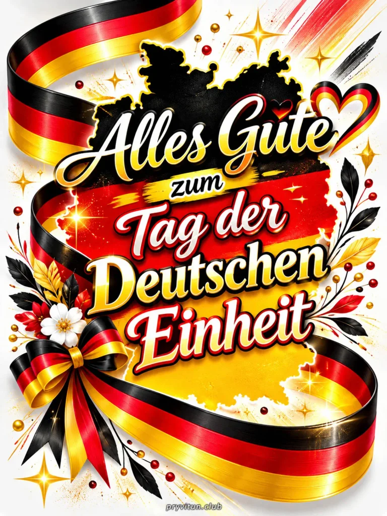 herzliche wünsche zum deutschen nationalfeiertag