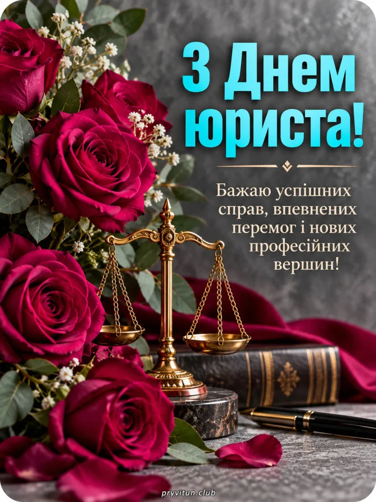Юристам — поваги, визнання та добробуту