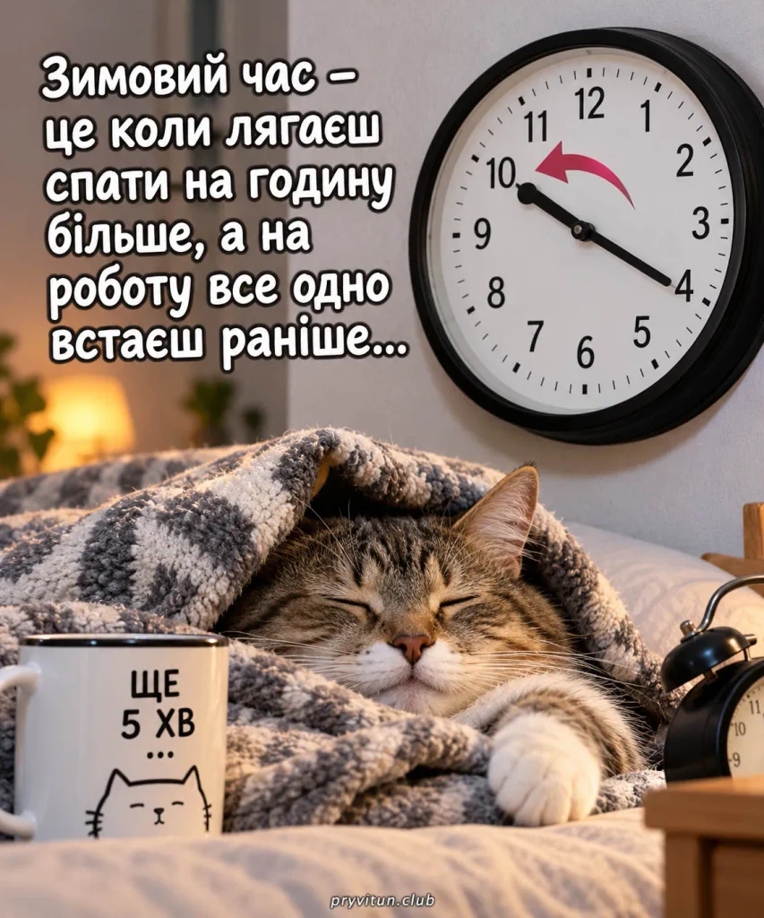 Коли духовка досі живе за літнім часом