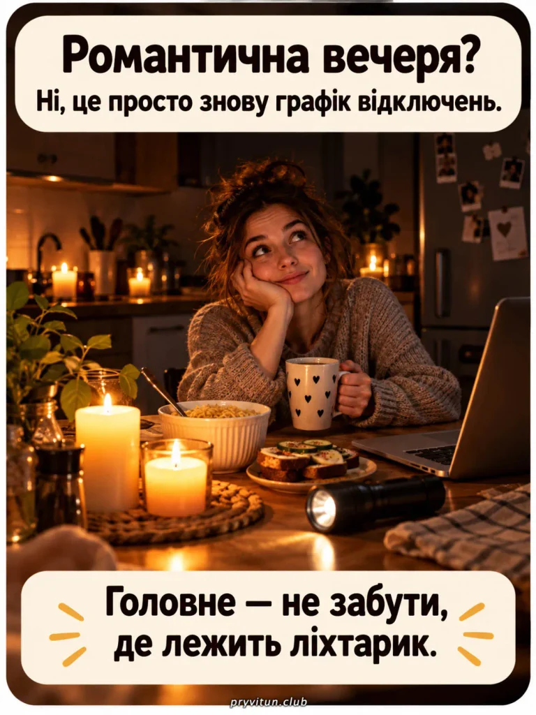 Коли всі плани залежать від однієї розетки