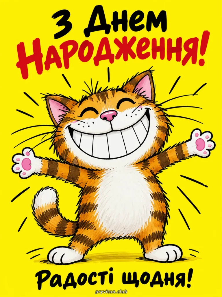 Красива листівка з Днем народження для коханої
