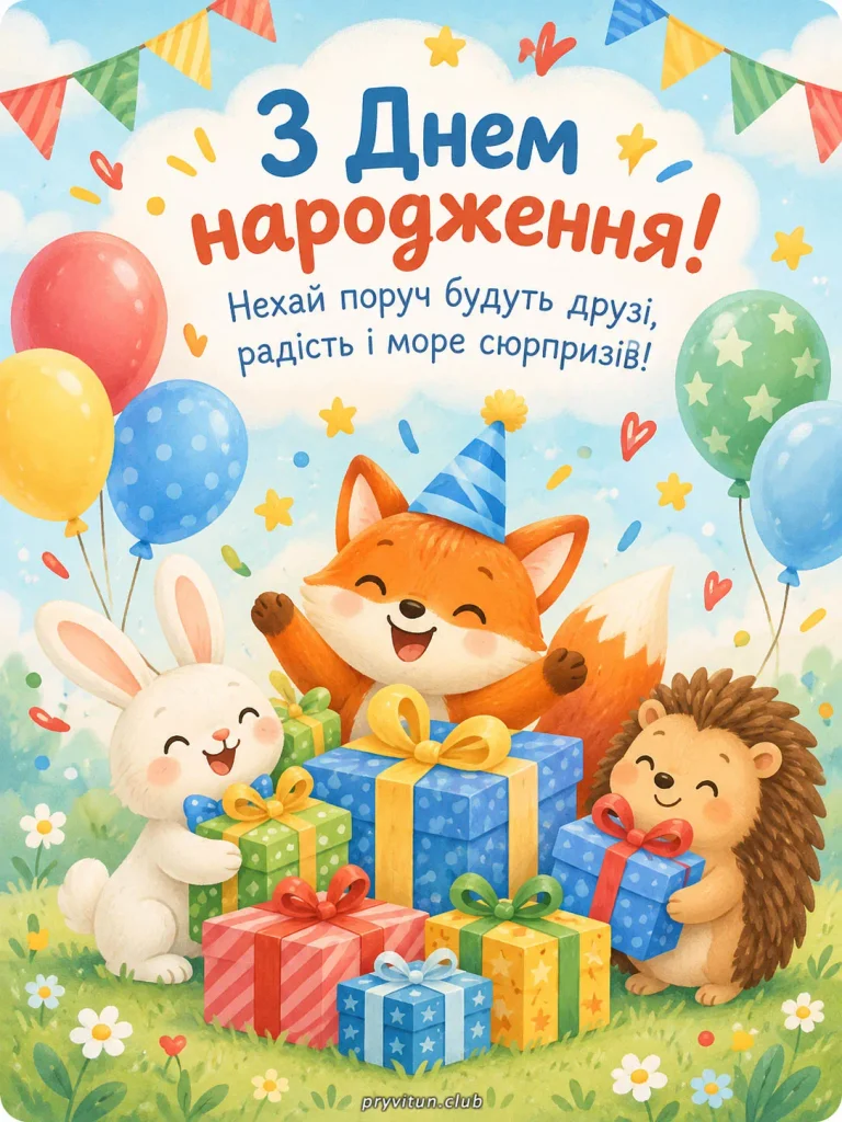 Красиве привітання синочку з Днем народження