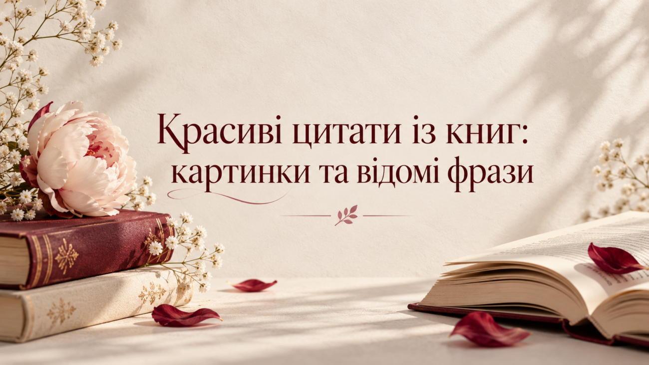 Красиві цитати із книг картинки та відомі фрази