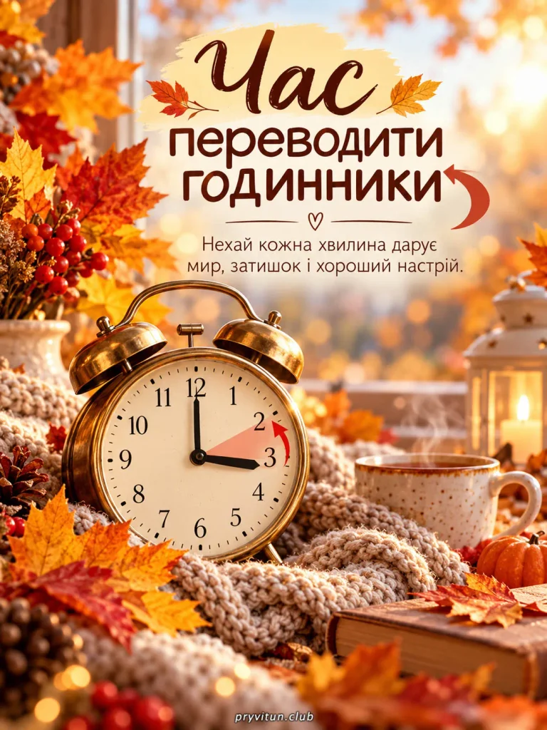 Мій організм проти переведення годинників