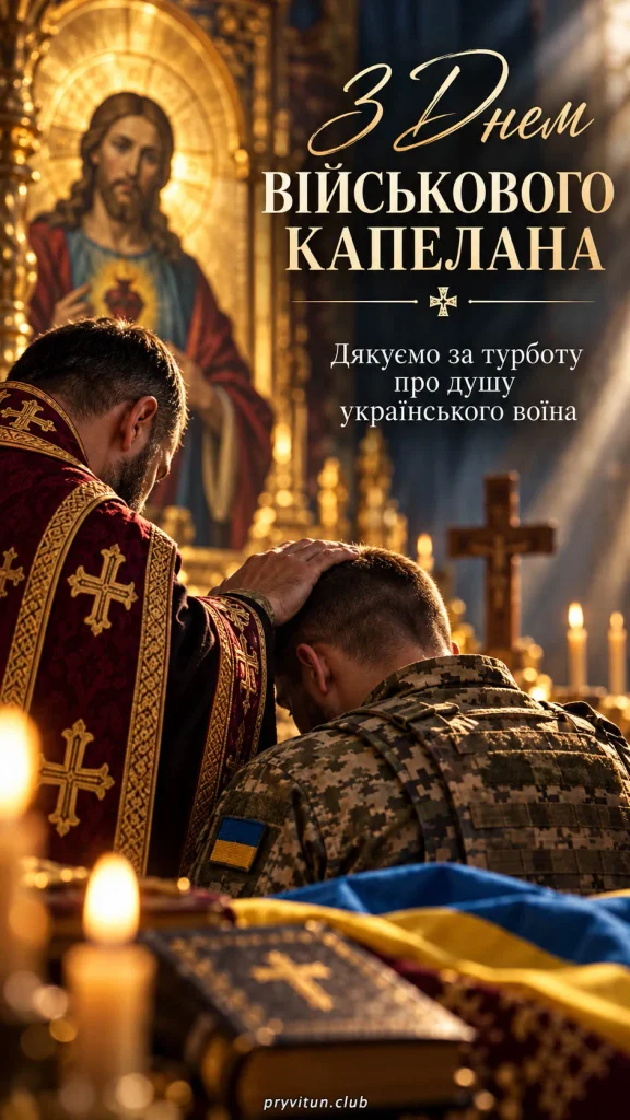 Міцного здоров'я та духовної наснаги капеланам
