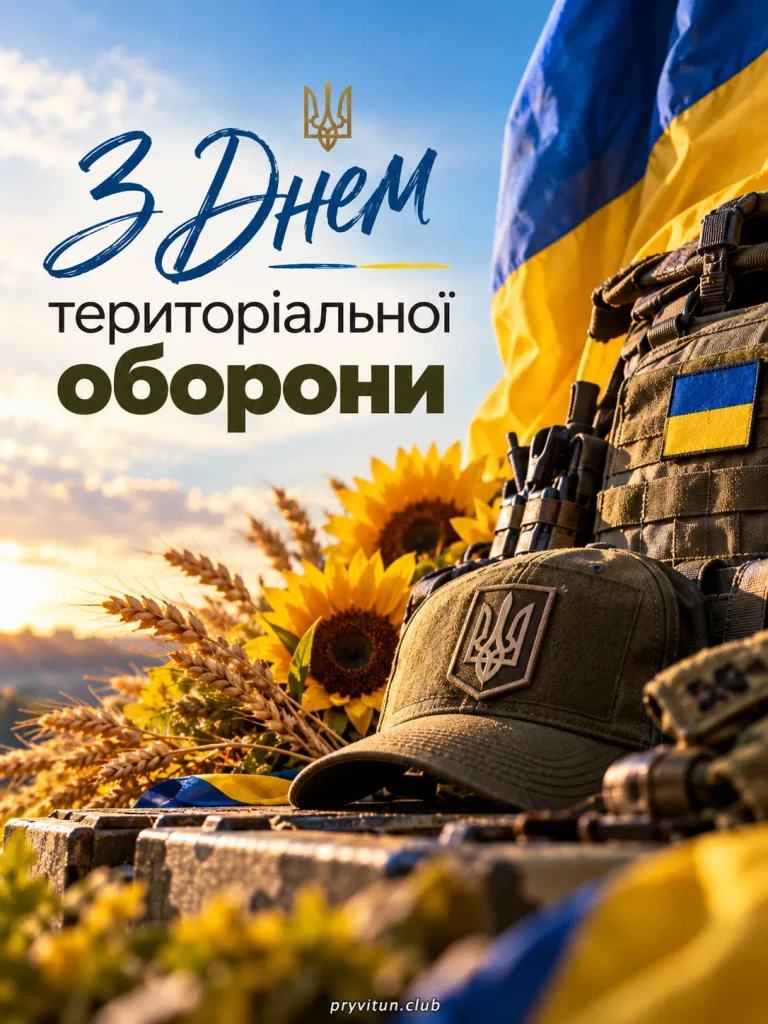 Міцного здоров'я та сили воїнам ТРО