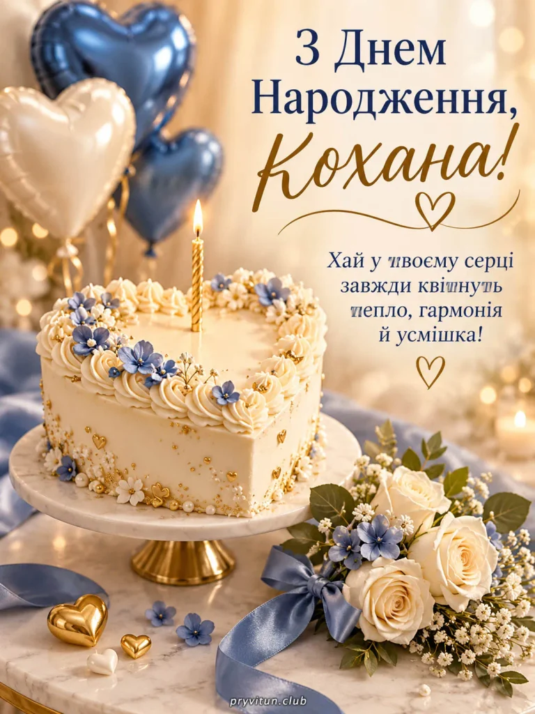 Моя кохана, будь завжди усміхненою