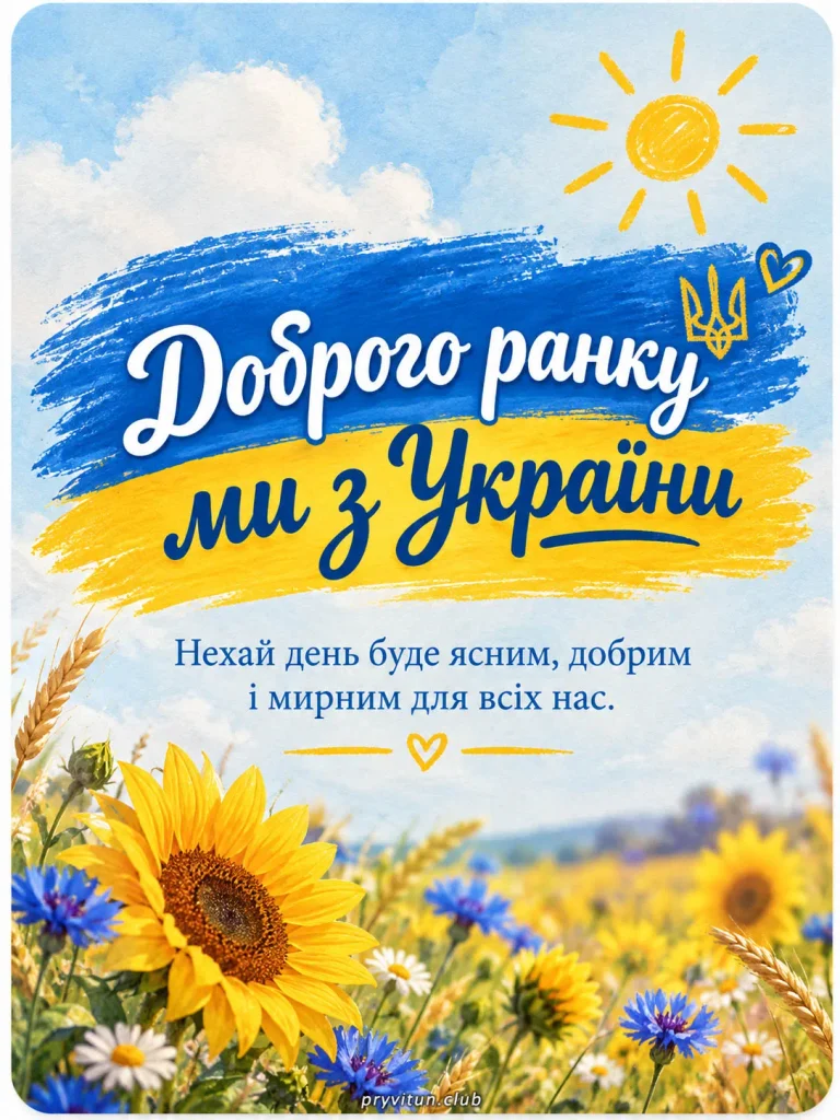 Ми з України — тримаємося та усміхаємося