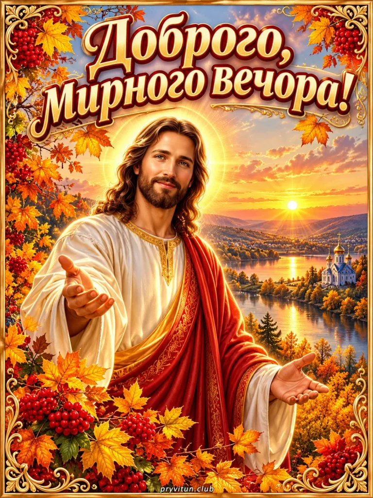 Мирного вечора та спокою в серці