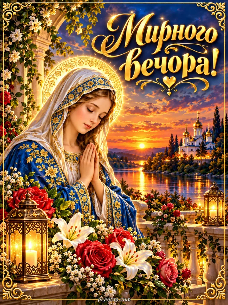 Мирного вечора вам і вашим рідним
