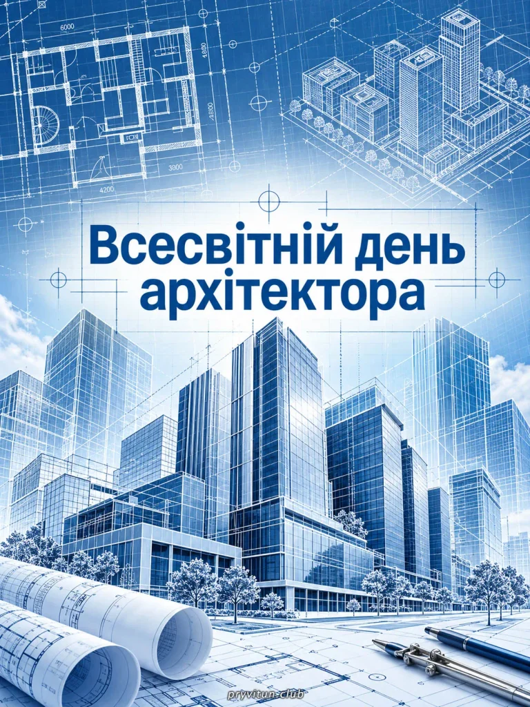 Найкращі побажання до Дня архітектора