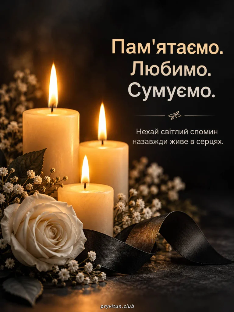 Назавжди в пам'яті та серці