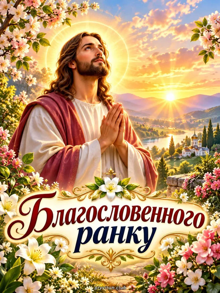 Нехай Божа благодать супроводжує вас сьогодні