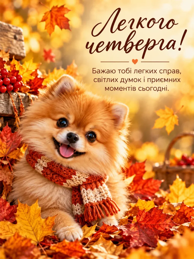 Нехай четвер почнеться з приємних новин