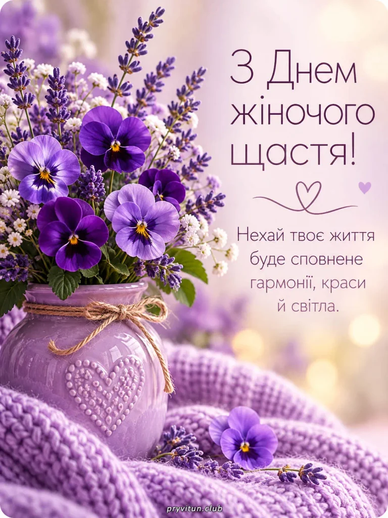 Нехай доля дарує любов і натхнення