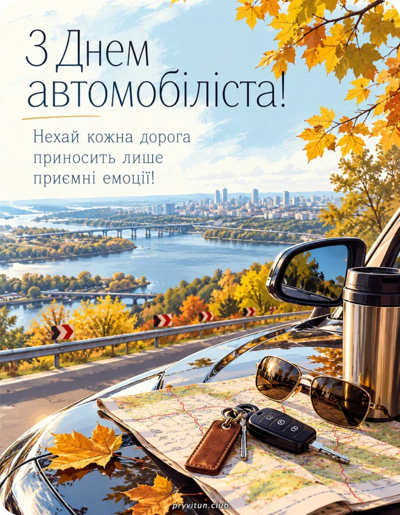 Нехай дорога дарує лише приємні зустрічі