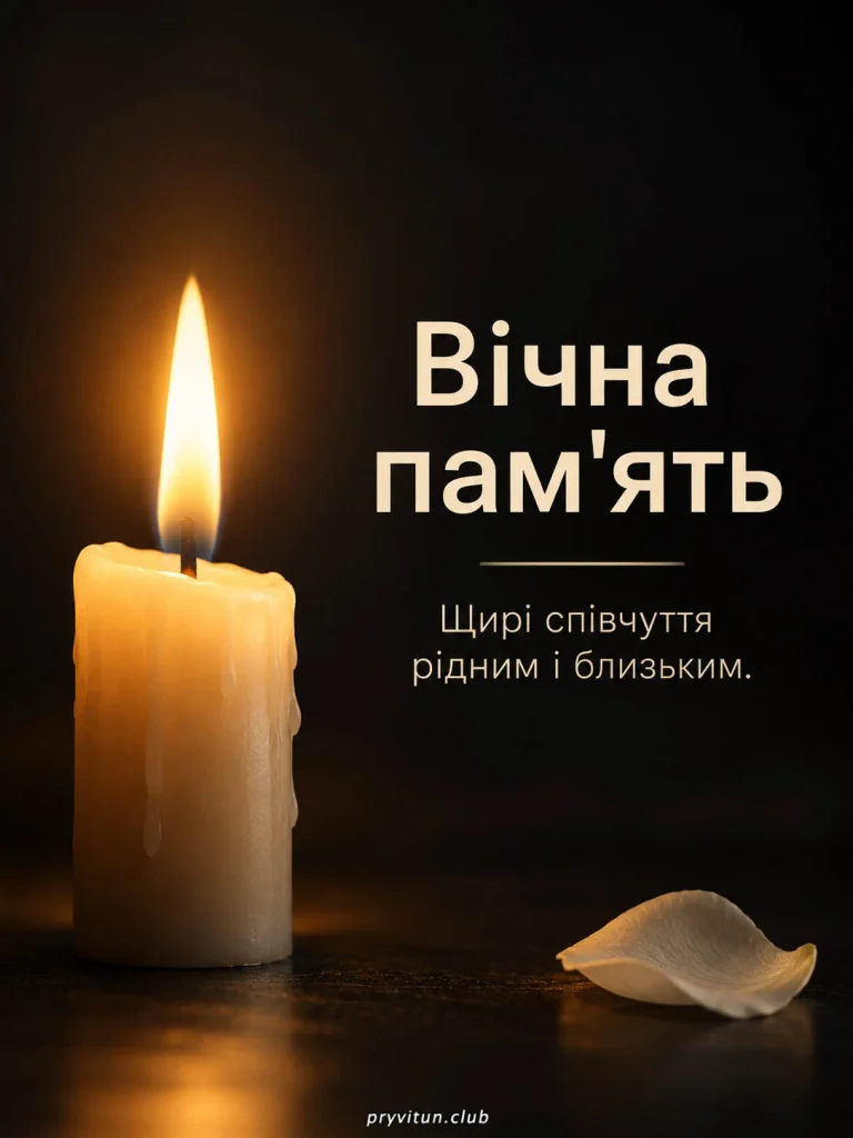 Нехай душа спочиває з миром