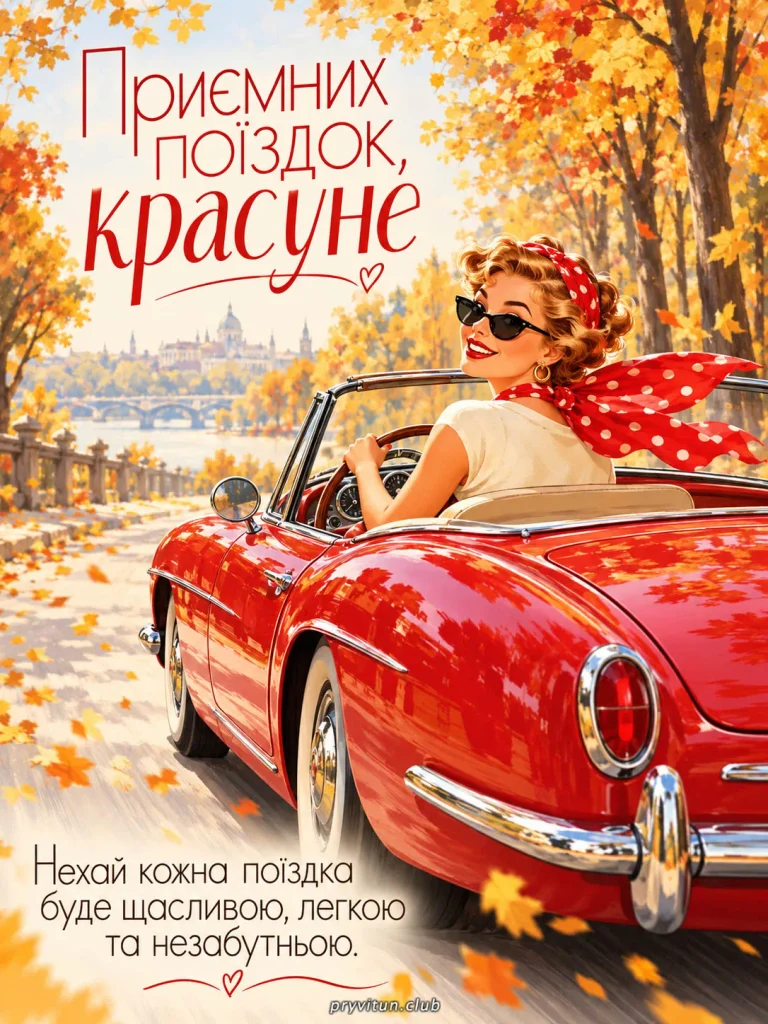 Нехай кожна дорога веде тебе до щастя