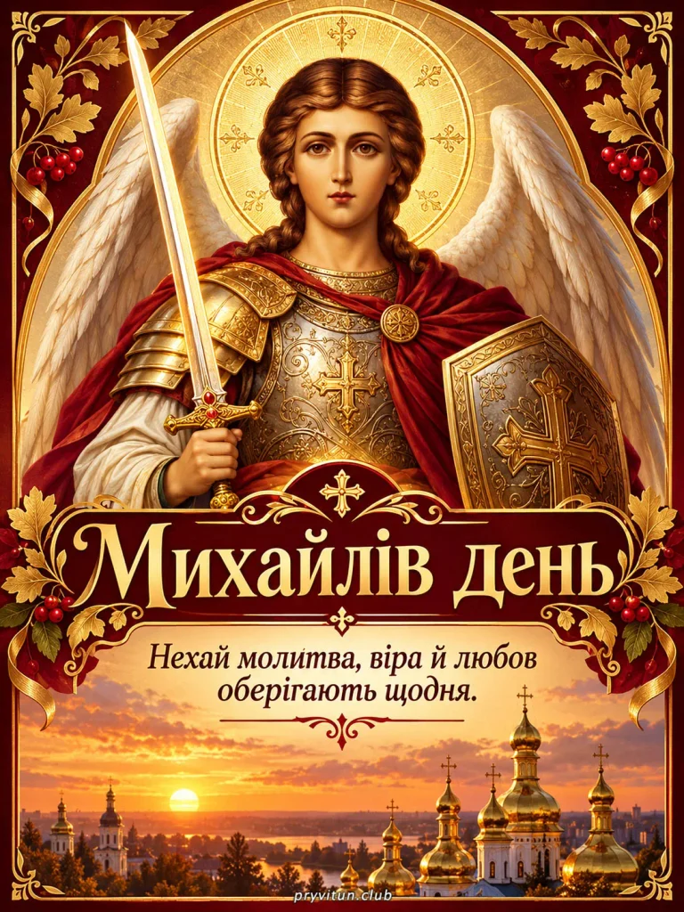 Нехай молитви святителю Михаїлу принесуть мир