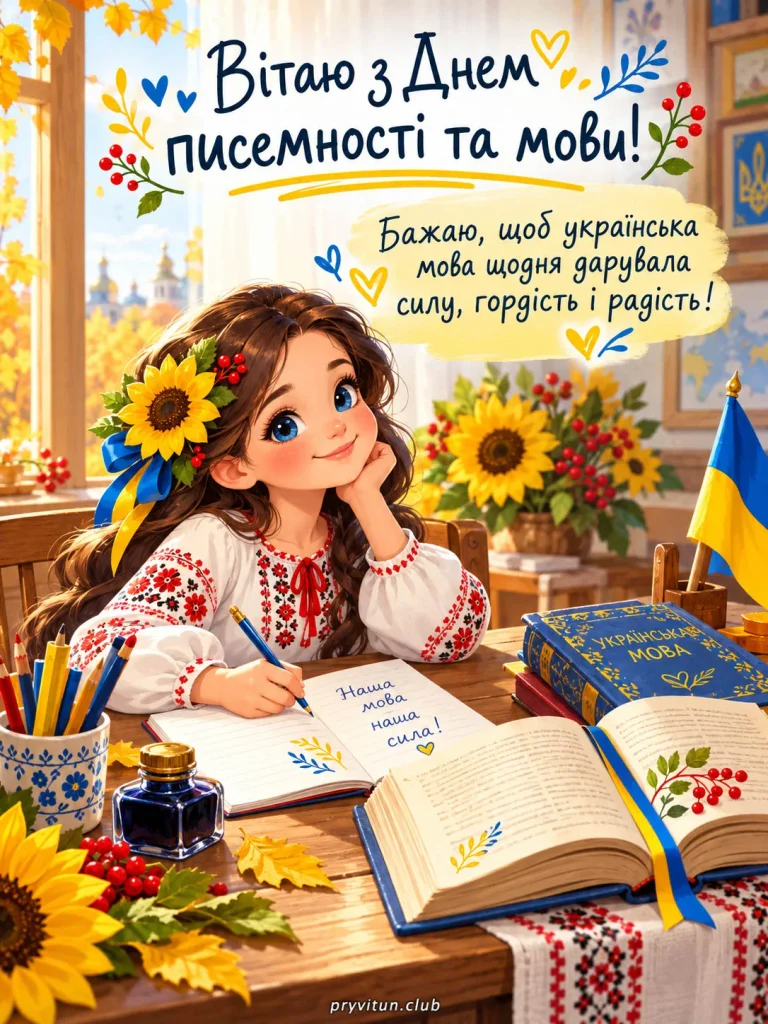 Нехай наша мова розквітає разом з Україною