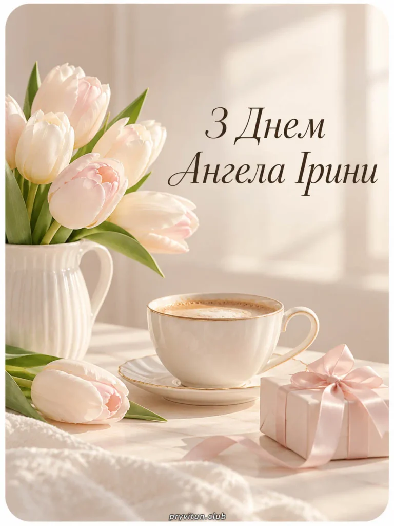 Нехай небесний покровитель береже тебе