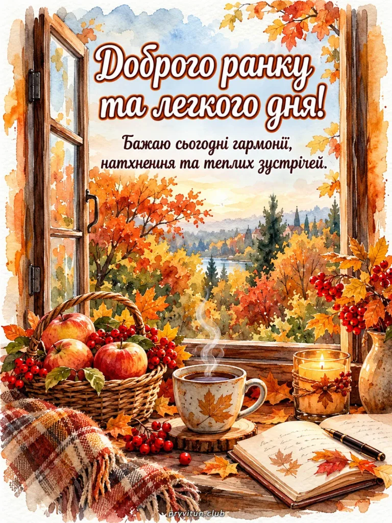 Нехай ранок середи подарує натхнення