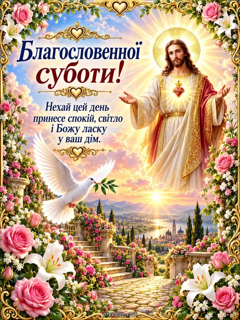 Нехай субота принесе радість і душевний спокій