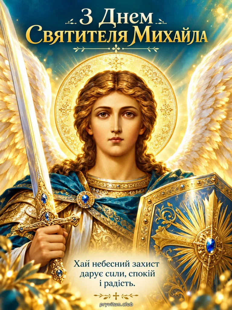 Нехай святий Михаїл оберігає вашу родину